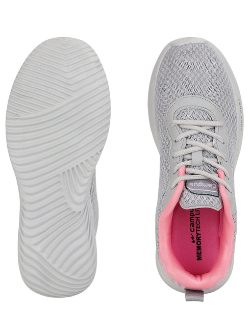LISA N Grey Women's Casual Shoes